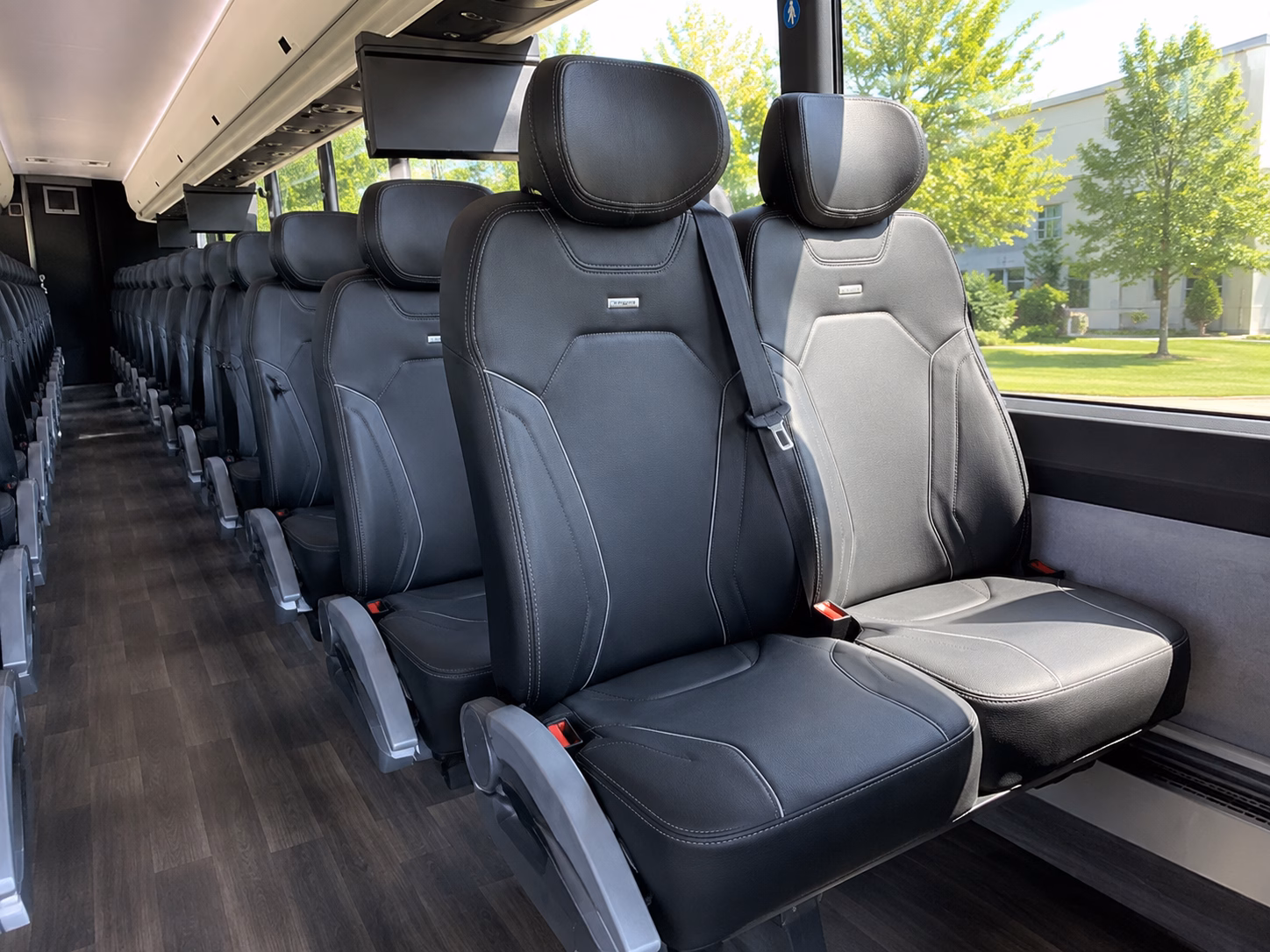 palm coast charter bus interior gallery